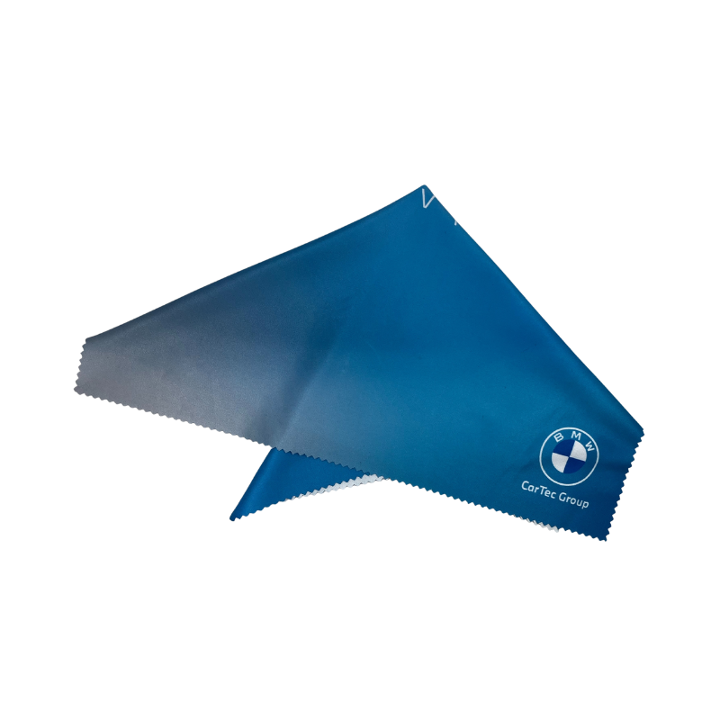 Custom Branded Gradient Microfiber Cleaning Cloths for Automotive Groups