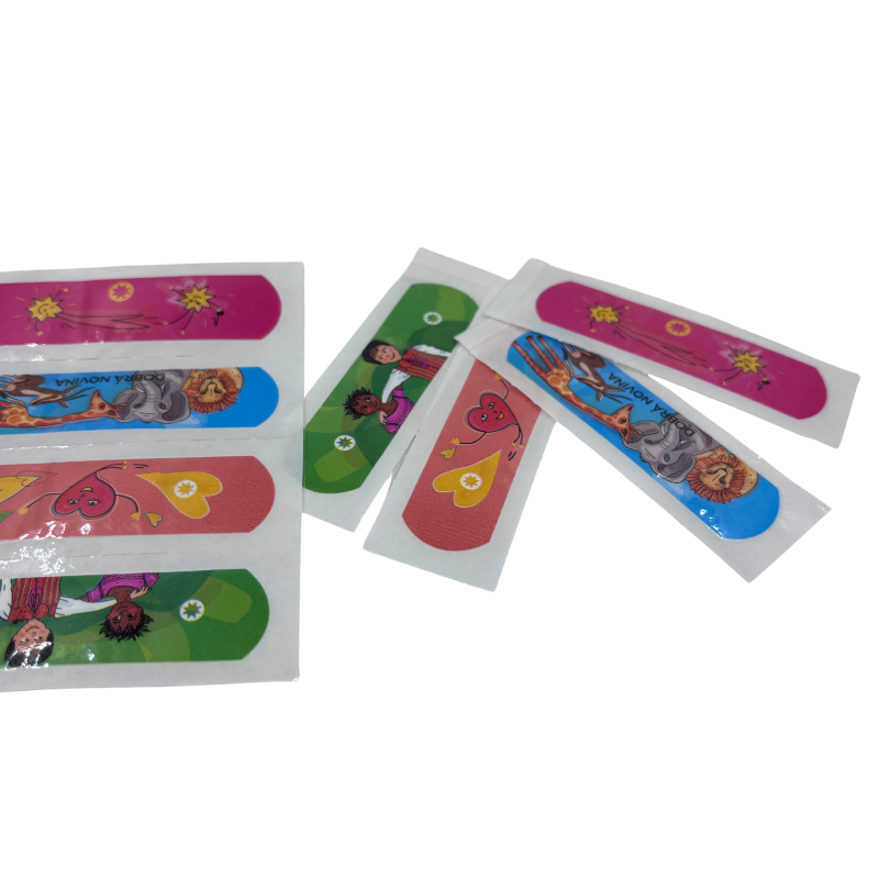 Custom Branded Adhesive Bandages for Pediatric Care and Promotional Outreach