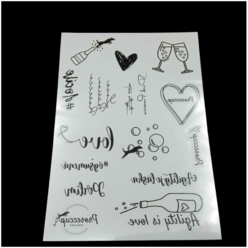 Custom Temporary Tattoo Sheets for Corporate Events and Brand Activations