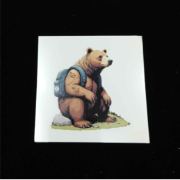 Full-Color Custom Die-Cut Stickers for Outdoor Brands and Retailers