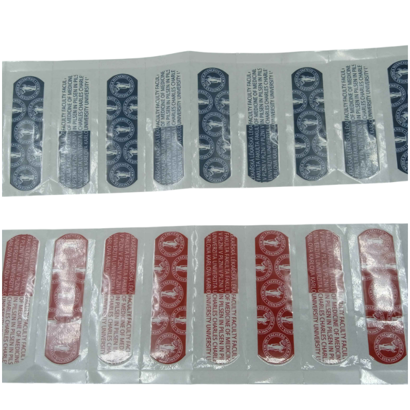 Custom Printed Adhesive Bandages for Medical and Academic Branding