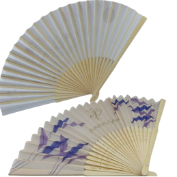 Custom Bamboo Folding Fans for Upscale Event Branding