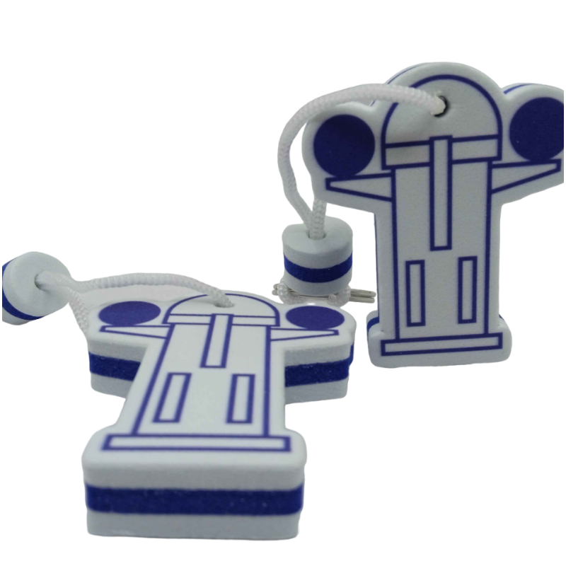Floating EVA Foam Keychains with Custom Branding for Marine Marketing