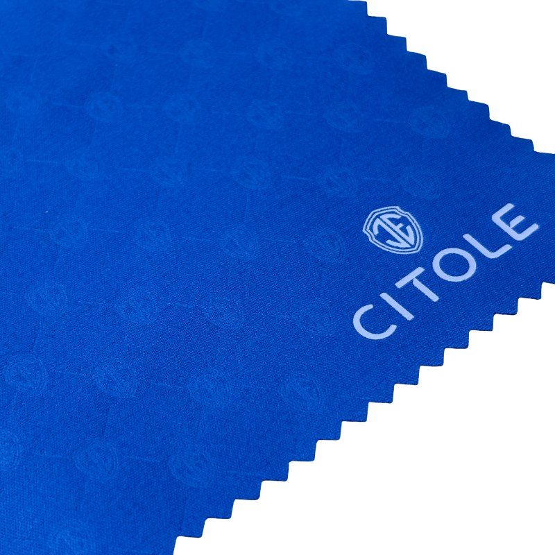Custom Embossed Microfiber Cleaning Cloths for Optical and Tech Branding