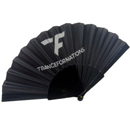 Branded Plastic Folding Fans for Music Festivals and Event Marketing