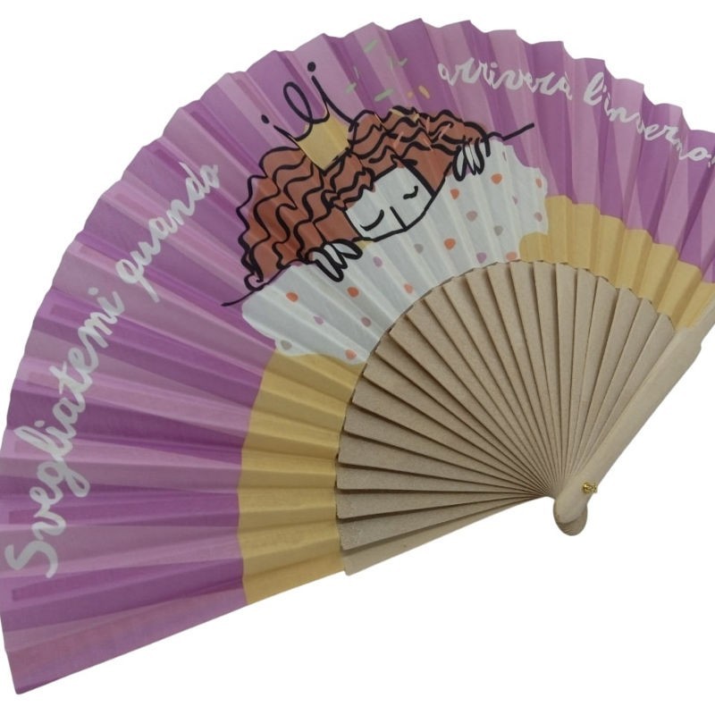 Branded Plastic Folding Fans for Music Festivals and Event Marketing