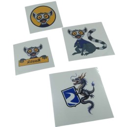 Custom Temporary Tattoo Sheets for Branded Corporate Events and Festivals