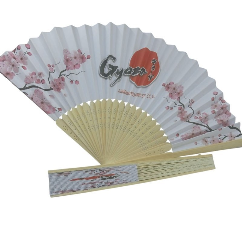 Custom Full-Color Printed Folding Hand Fans for Corporate Events