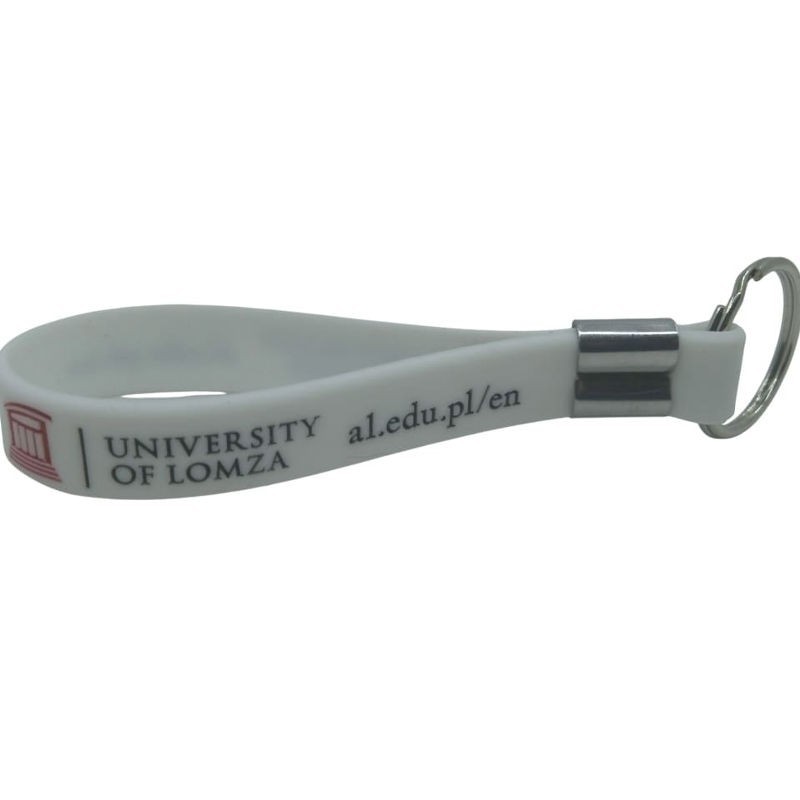 Custom Silicone Loop Keychains for Academic and Corporate Branding
