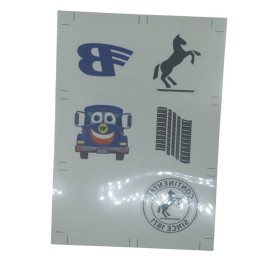Custom Temporary Tattoo Sheets for Corporate Branding and Promotions