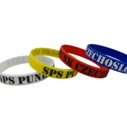 Multi-Colored Custom Printed Silicone Wristbands for Event Tiering