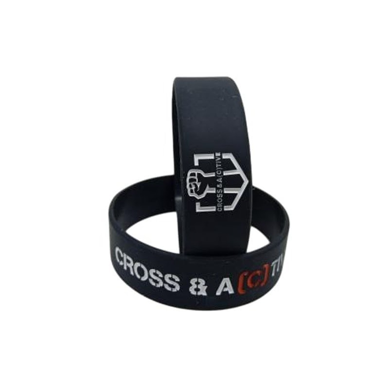 Custom Debossed Silicone Wristbands for Corporate Branding