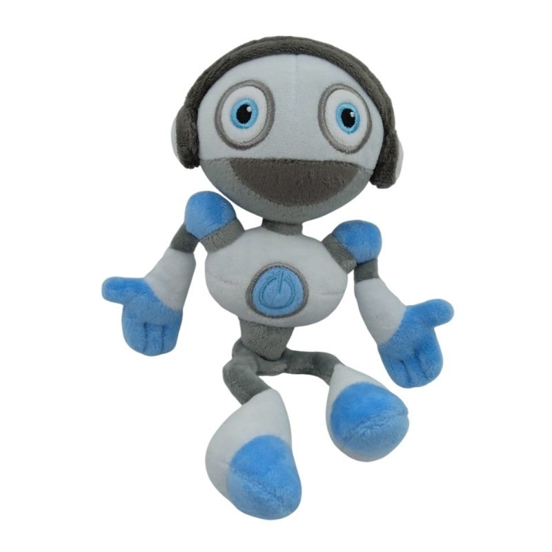 Custom Plush Robot Mascot for Tech Branding and Educational Promotions