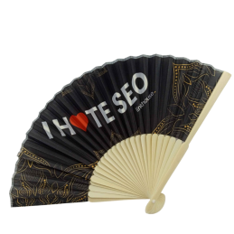 Custom Printed Folding Hand Fans for Corporate Event Branding