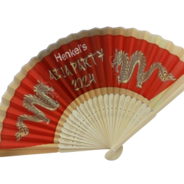 Custom Printed Folding Hand Fans for Corporate Event Branding