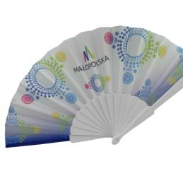 Custom Printed Folding Hand Fans for Corporate Event Branding