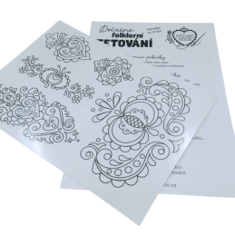 Custom Temporary Tattoo Sheets for Folk Festivals and Cultural Events