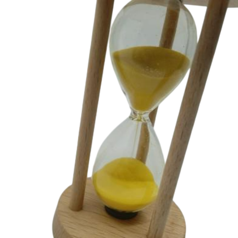 Executive Wooden Sand Timer for Corporate Gifting and Office Decor