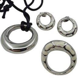 Polished Organic Ring Jewelry Set for Corporate Wellness Gifting