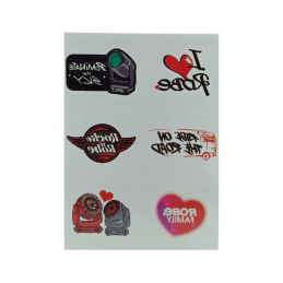 Custom Multi-Design Die-Cut Vinyl Sticker Sheets