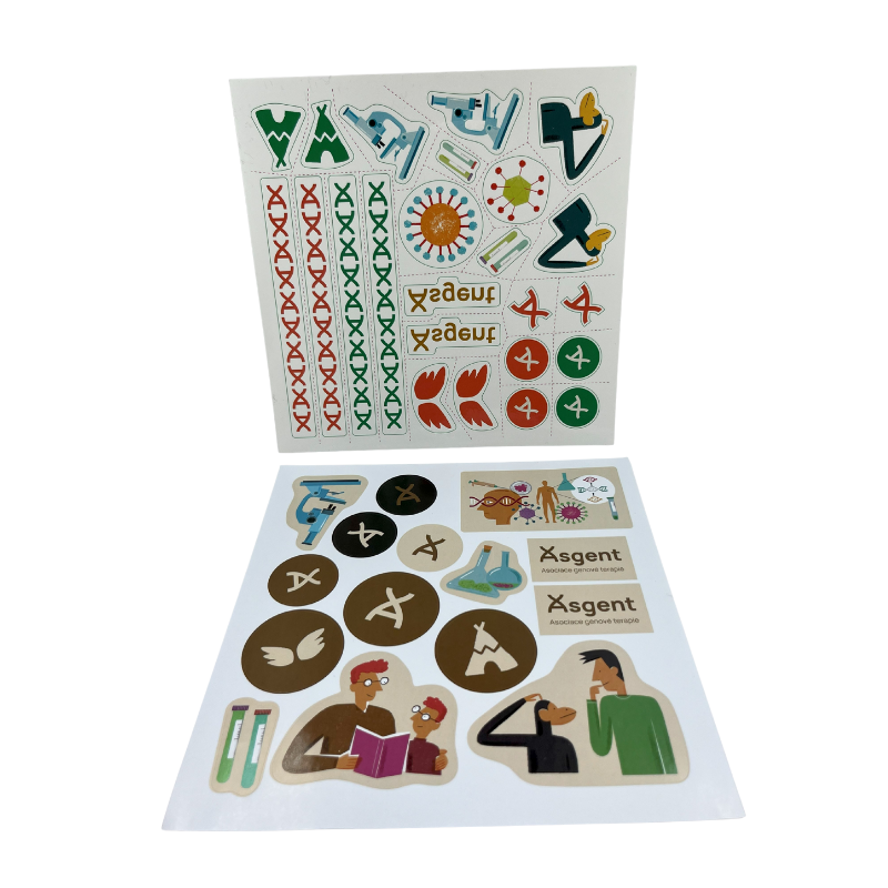 Custom Branded Cylindrical Stickers for Product Packaging