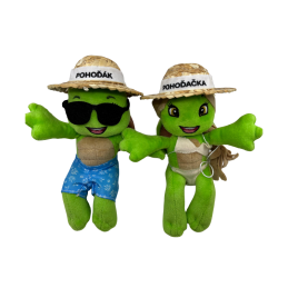 Custom Branded Plush Turtle Mascots