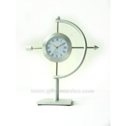 Silver Desk Clocks