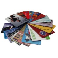 Treue-/Geschenk-/Rabattkarten aus Kunststoff
